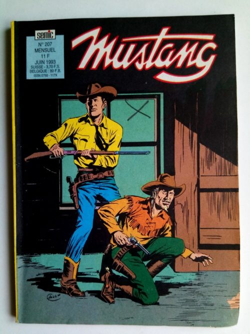 MUSTANG N°207 – TEX WILLER (Quartier chinois – 3e partie) SEMIC 1993