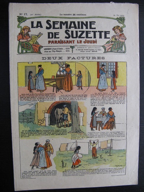 La Semaine de Suzette 20e année n°17 (1924) Bleuette Bécassine