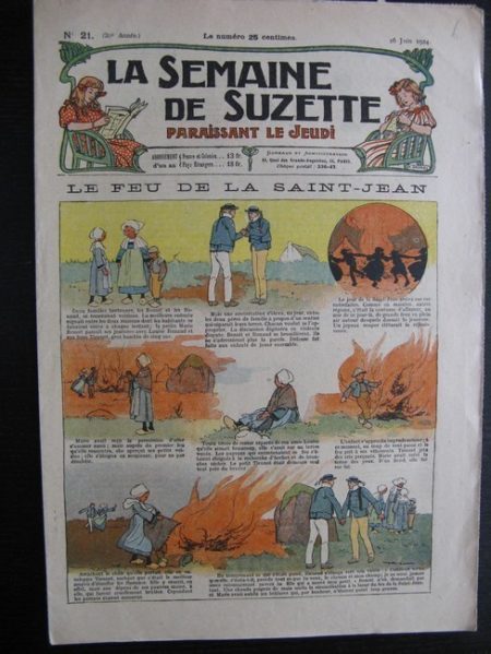 La Semaine de Suzette 20e année n°21 (1924) Bécassine