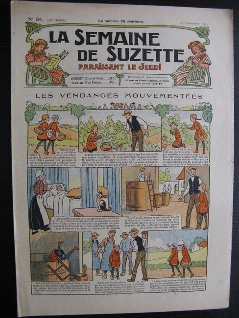 La Semaine de Suzette 20e année n°34 (1924) Nane
