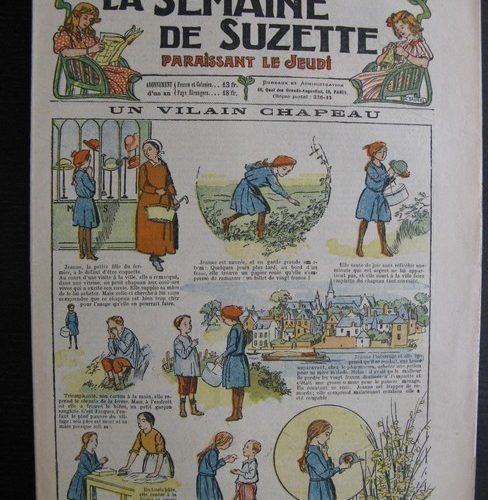 La Semaine de Suzette 20e année n°46 (1924) Pour fêter Noël (Maurice Berty) 