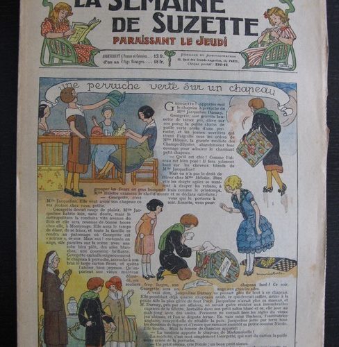 La Semaine de Suzette 21e année n°14 (1925) Bécassine Bleuette Mique et Trac