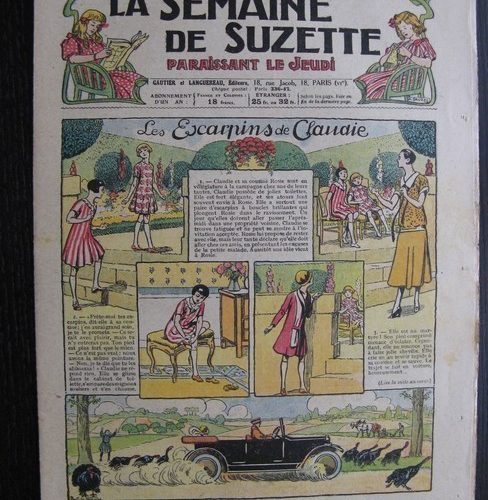 La Semaine de Suzette 22e année n°34 (1926) Nane au Maroc (2) Bleuette