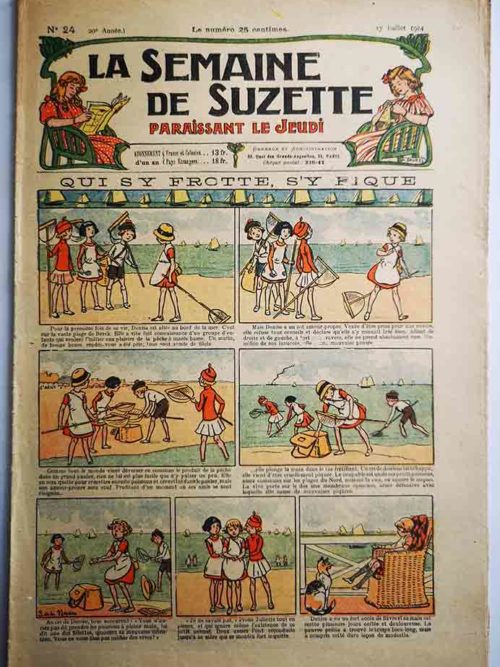 La Semaine de Suzette 20e année n°24 (1924) Maurice Berty – Solange de la Nézière