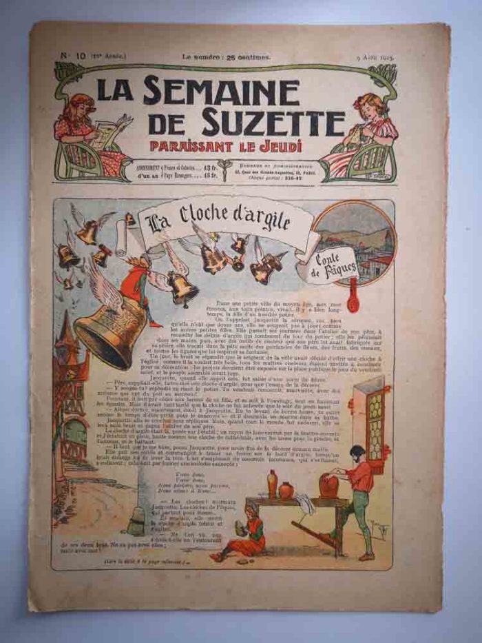 La Semaine de Suzette 21e année n°10 (1925) conte de Pâques (René Giffey)