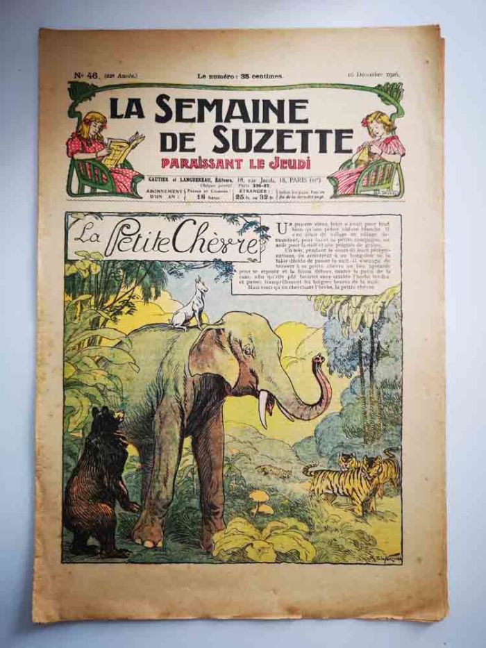 La Semaine de Suzette 22e année n°46 (1926) La petite chèvre (R. de la Nézière)