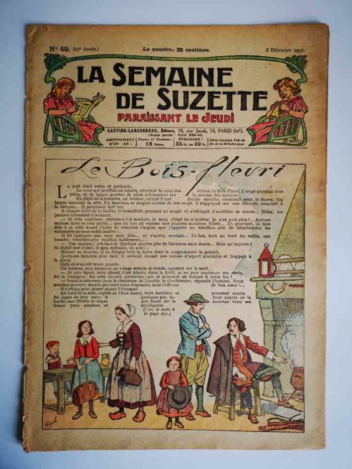 La Semaine de Suzette 23e année n°49 (1927) - Le bois fleuri (Guydo)