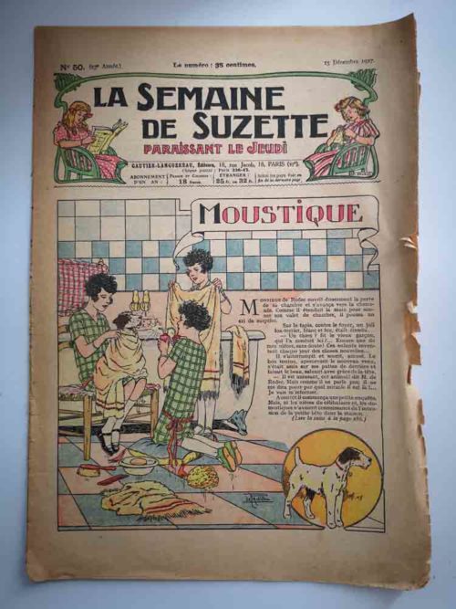 La Semaine de Suzette 23e année n°50 (1927) Moustique (Le Rallic)