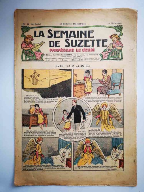 La Semaine de Suzette 25e année n°8 (1929) Le cygne (Le Rallic) 