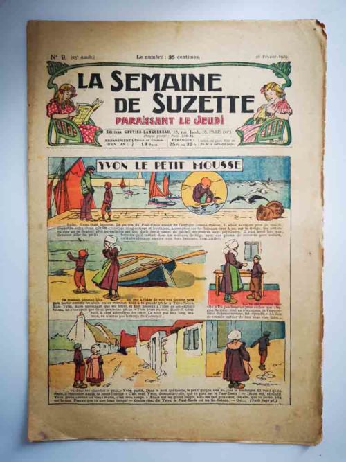 La Semaine de Suzette 25e année n°9 (1929) Le petit mousse (Ferdinand Raffin)