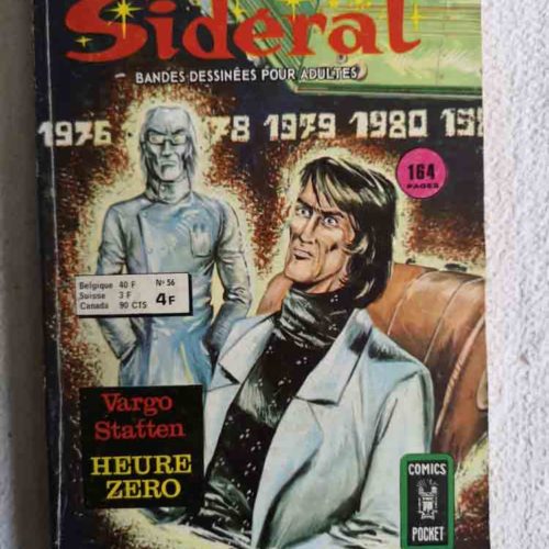 SIDERAL n°56 - Heure zero (1) (AREDIT Comics Pocket)