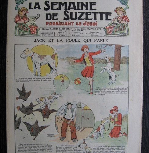 La Semaine de Suzette 27e année n°29 (1931) Jack et la poule qui parle (Le Rallic ) Bécassine