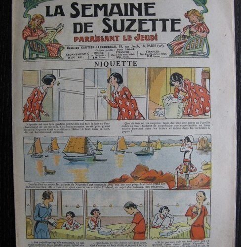 La Semaine de Suzette 27e année n°39 (1931) Niquette – Marraine chez Nane