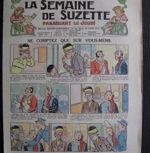 La Semaine de Suzette 27e année n°47 (1931) Ne comptez que sur vous-même – Marraine chez Nane