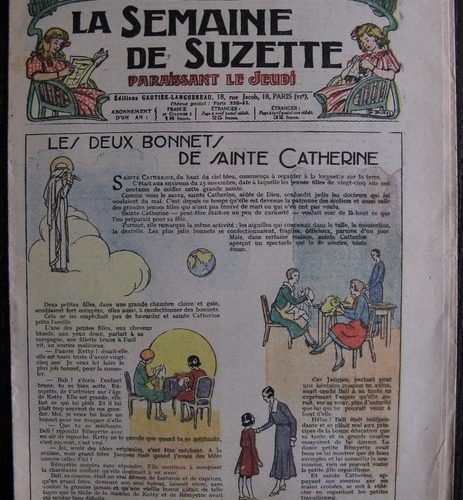 La Semaine de Suzette 27e année n°52 (1931) Les deux bonnets de Sainte Catherine