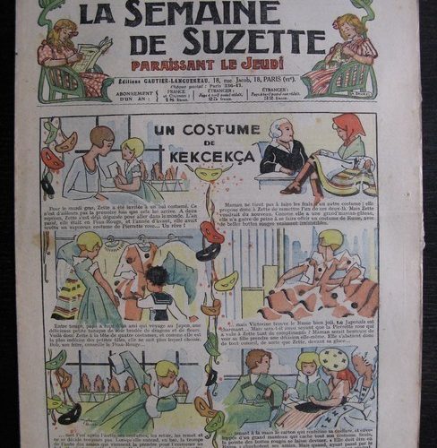 La Semaine de Suzette 28e année n°11 (1932) Un costume de Kekcekça (Manon Iessel) Bécassine