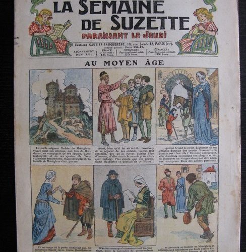 La Semaine de Suzette 28e année n°13 (1932) Au Moyen Âge – Bécassine