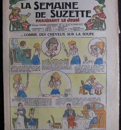 La Semaine de Suzette 28e année n°14 (1932) Comme des cheveux sur la soupe – Bécassine