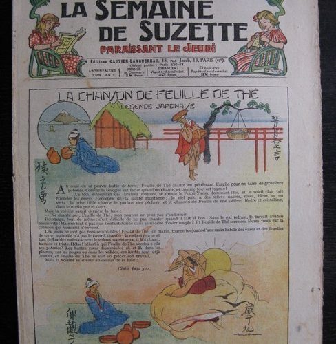 La Semaine de Suzette 28e année n°26 (1932) La chanson de feuille de thé – Bécassine