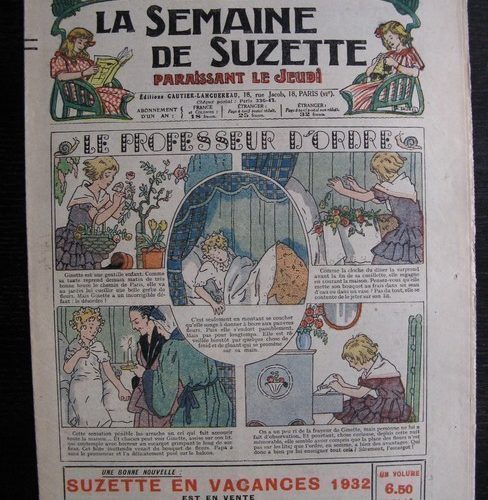 La Semaine de Suzette 28e année n°32 (1932) Mimi en voyage (Jacqueline Duché)