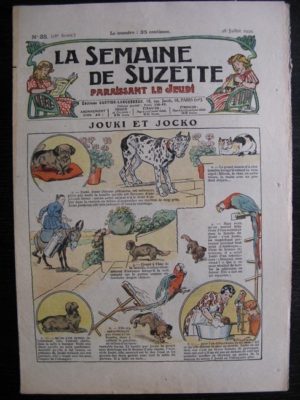 La Semaine de Suzette 28e année n°35 (1932) Mimi en voyage (Jacqueline Duché