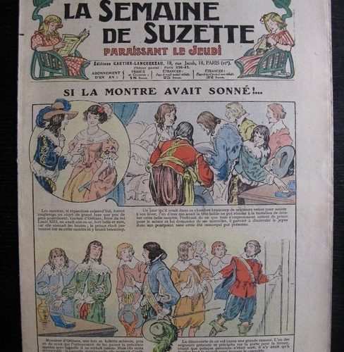 La Semaine de Suzette 28e année n°51 (1932) Si la montre avait sonné – Nane et sa fille