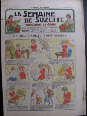 La Semaine de Suzette 29e année n°3 (1932) Un joli cadeau pour maman – Bécassine