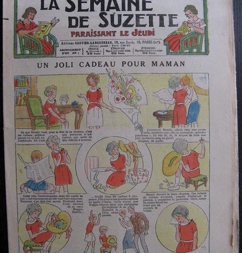 La Semaine de Suzette 29e année n°3 (1932) Un joli cadeau pour maman – Bécassine