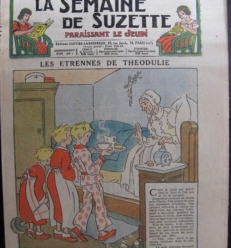 La Semaine de Suzette 29e année n°5 (1932) Les étrennes de Théodulie – Bécassine
