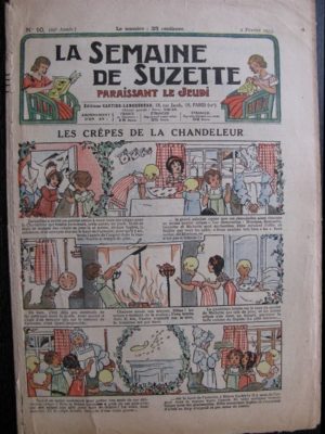 La Semaine de Suzette 29e année n°10 (1933) Les crêpes de la chandeleur (Manon Iessel)- Bécassine Bleuette
