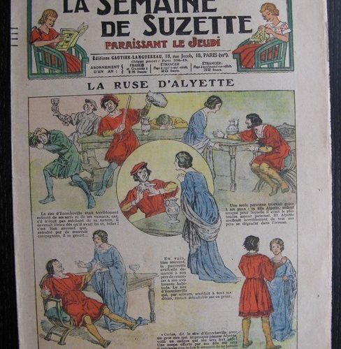 La Semaine de Suzette 29e année n°14 (1933) La ruse d’Alyette – Bécassine  Bleuette