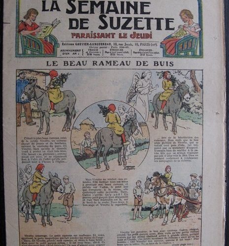 La Semaine de Suzette 29e année n°19 (1933) Le beau rameau de buis (Le Rallic) Bécassine