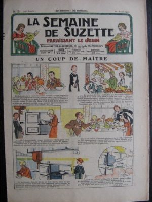 La Semaine de Suzette 29e année n°21 (1933) Un coup de maître (Manon Iessel) Bécassine