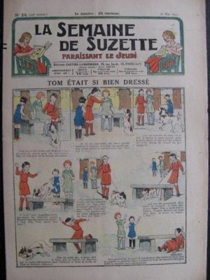La Semaine de Suzette 29e année n°24 (1933) Tom était si bien dréssé – Bécassine
