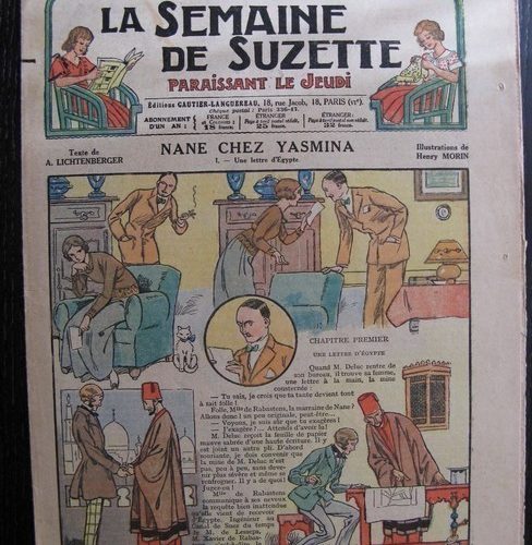 La Semaine de Suzette 29e année n°39 (1933) Nane chez Yasmina
