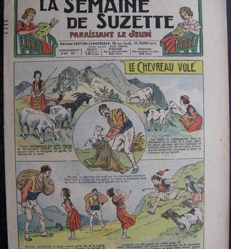 La Semaine de Suzette 29e année n°42 (1933) Le chevreau volé – Nane chez Yasmina
