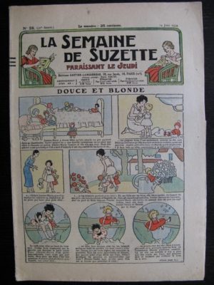 La Semaine de Suzette 30e année n°28 (1934) – Douce et blonde (Bécassine)
