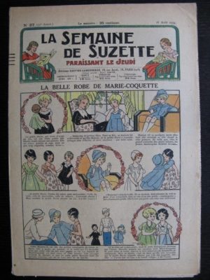 La Semaine de Suzette 30e année n°37 (1934) – La belle robe de Marie-Coquette (Titoute)/