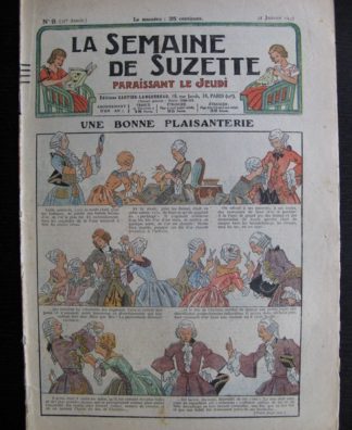 La Semaine de Suzette 31e année n°9 (31/01/1935) – Une bonne plaisanterie (Bécassine Bleuette)