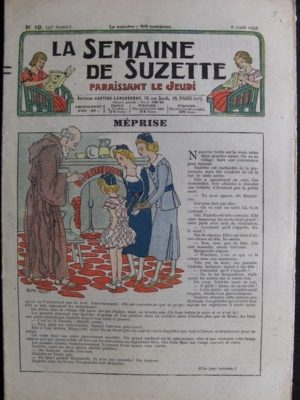 La Semaine de Suzette 33e année n°19 (8/04/1937) – Les mémoires d’un petit panier (Bécassine Bleuette)