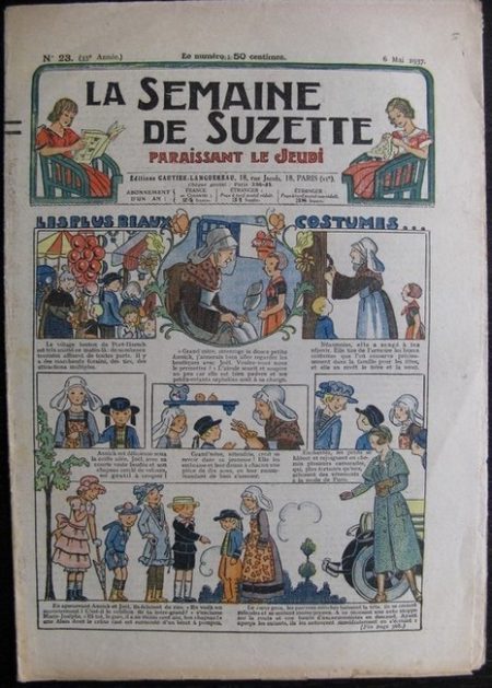 La Semaine de Suzette 33e année n°23 (6/05/1937) - Les plus beaux costumes
