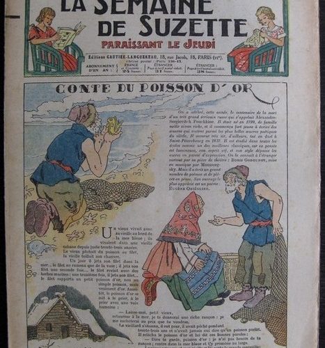 La Semaine de Suzette 33e année n°24 (13/05/1937) – Conte du poisson d’or