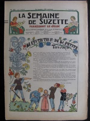 La Semaine de Suzette 33e année n°43 (23/09/1937) – Le protecteur de la petite Tiphaine