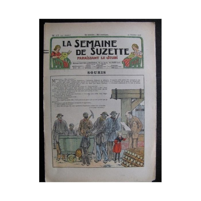 La Semaine de Suzette 33e année n°47 (21/10/1937) - Souris