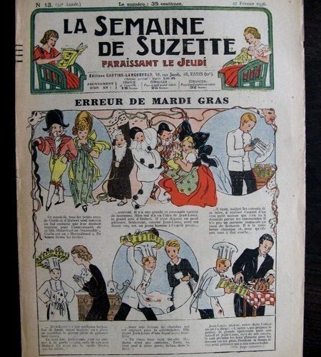 La Semaine de Suzette 32e année n°13 (27/02/1936) – Petit moulin (Jacqueline Duché) Bleuette
