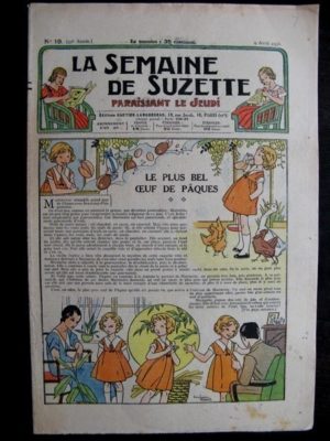La Semaine de Suzette 32e année n°19 (9/04/1936) – Le plus bel œuf de Pâques