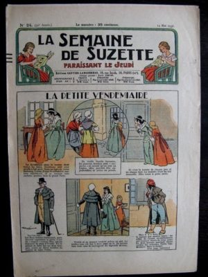 La Semaine de Suzette 32e année n°24 (14/05/1936) – La petite vendemiaire