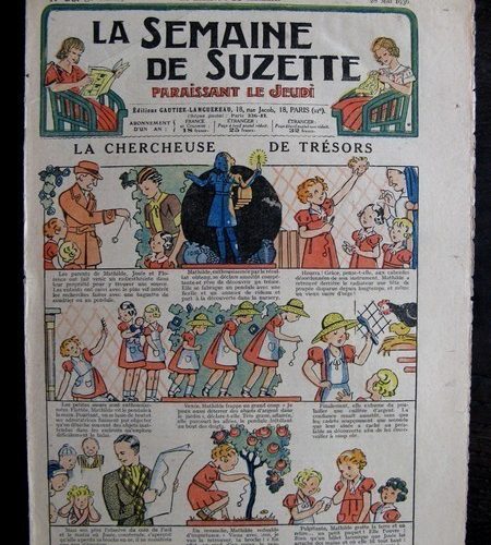 La Semaine de Suzette 32e année n°26 (28/05/1936) – La chercheuse de trésors