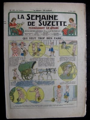 La Semaine de Suzette 32e année n°27 (4/06/1936) – Qui veut trop bien faire