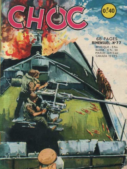 CHOC (1E SERIE) N°77 Mission spéciale (Artima 1964)